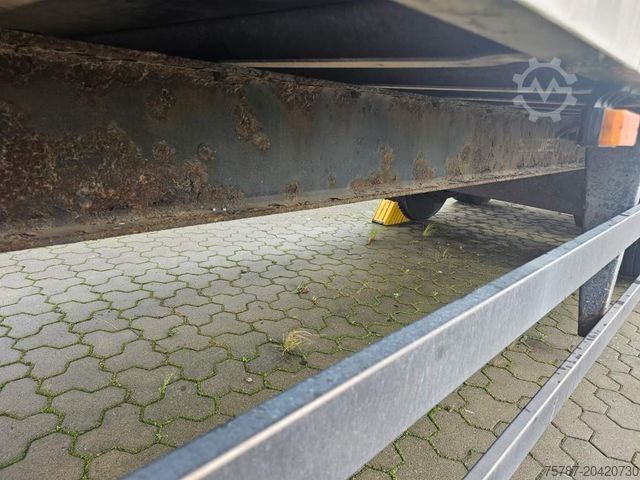 Kofferauflieger SPIER Doppelstock mit Balken, 2 Achser