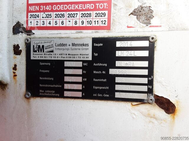 Presscontainer LUDDEN & MENNEKES LM 24 L