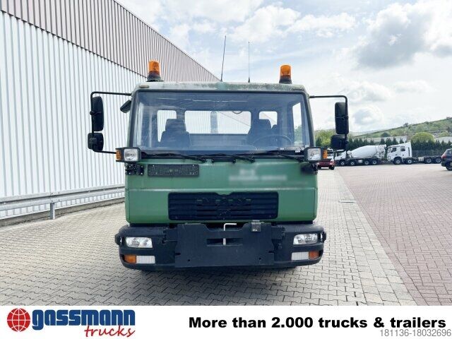 Telehoist load lugger van MAN LE 8.150 4x2 BB, City-Abroller,