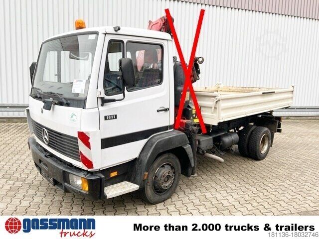 Tipper van Mercedes-Benz 811 K 4x2