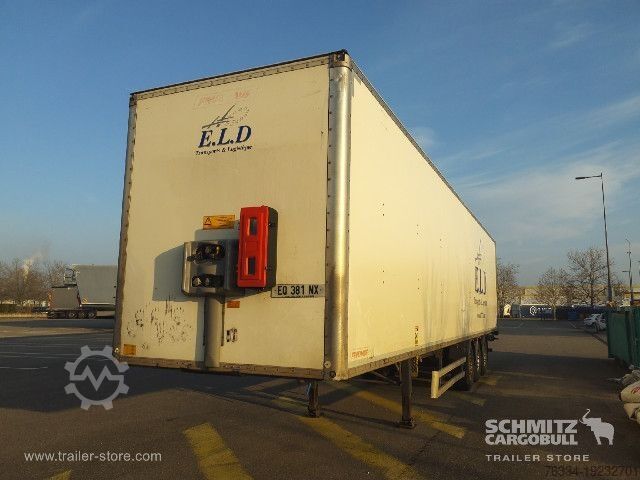 Box semitrailer Fruehauf Semitrailer Dryfreight Standard Porte relevante