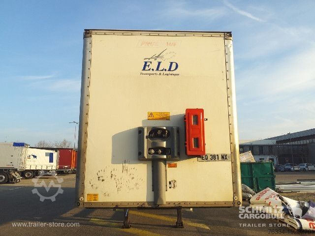Box semitrailer Fruehauf Semitrailer Dryfreight Standard Porte relevante