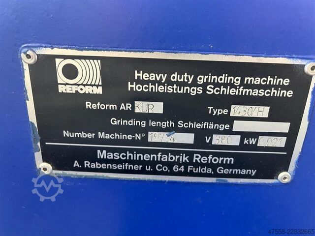 Surface Grinding Machine - Horizontal REFORM RFU