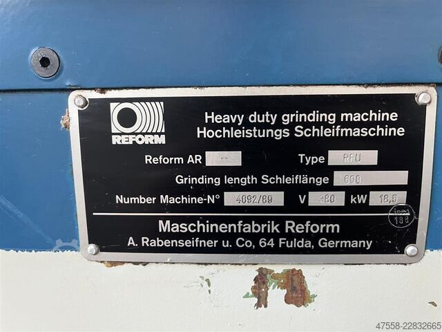 Surface Grinding Machine - Horizontal REFORM RFU