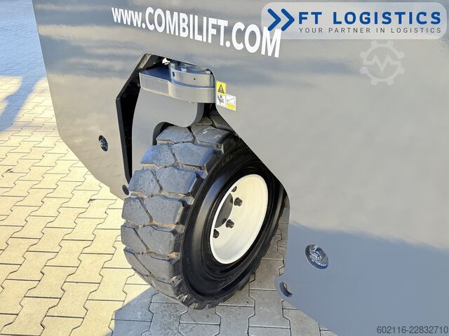 4-way forklift Combilift C3000XL DUPLEX FREE LIFT GAS POSITIONER
