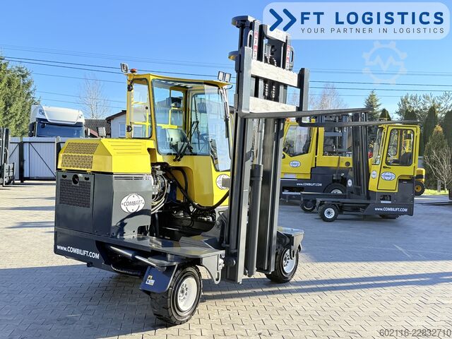 4-way forklift Combilift C3000XL DUPLEX FREE LIFT GAS POSITIONER