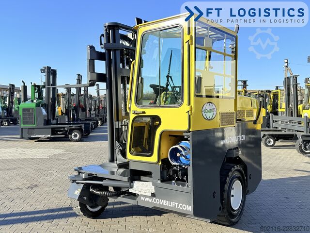 4-way forklift Combilift C3000XL DUPLEX FREE LIFT GAS POSITIONER