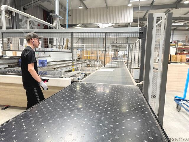 Single-side EDGE BANDER + RETURN HOMAG + LIGMATECH KAL 310 /7/A20 + ZHR 541 / L / 095