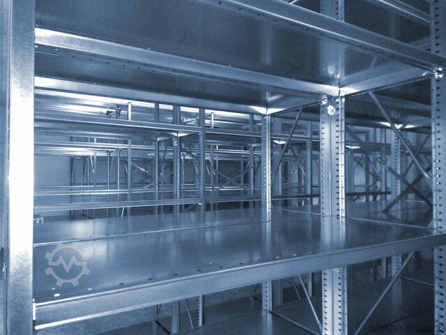 Heavy-duty shelf TOTAL-REGAL nedcon Fachbodenregale 16 Doppelr. je 6 Felder