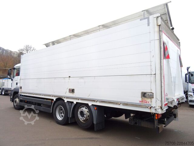 Beverage truck MAN 26.360 TGS*Schwenkwand*20 Pal*Lift/Lenk*2 to LBW