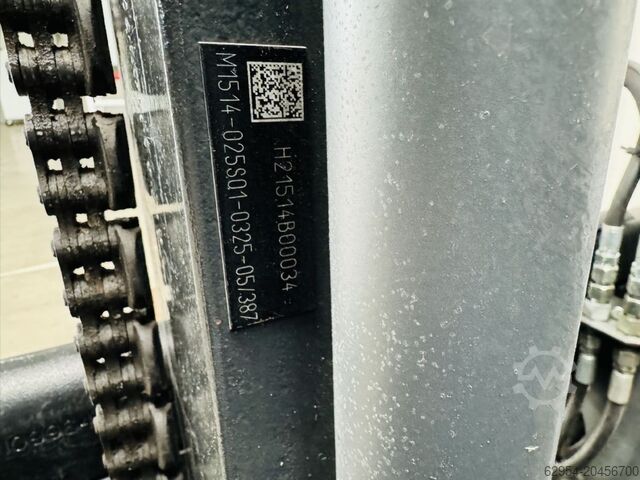 Elektro 4 Rad-Stapler Linde E 25 L-01 Batterie Bj.16