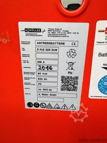 Drive battery Müller 80V Batterie 625 AH Bj.2016 50%