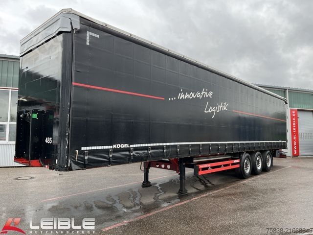 Auflieger mit Pritsche & Plane KÖGEL SN 24*Tautliner*Zertifikat XL*SAF-Achsen*