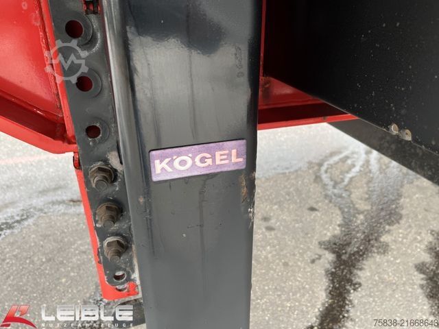 Auflieger mit Pritsche & Plane KÖGEL SN 24*Tautliner*Zertifikat XL*SAF-Achsen*