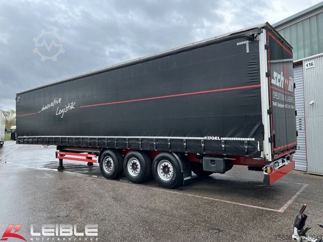 Auflieger mit Pritsche & Plane KÖGEL SN 24*Tautliner*Zertifikat XL*SAF-Achsen*