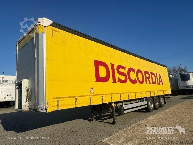 Auflieger mit Pritsche & Plane Schmitz Cargobull Curtainsider Standard