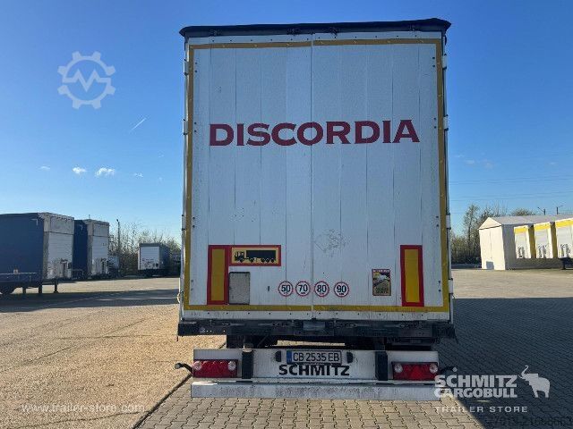 Auflieger mit Pritsche & Plane Schmitz Cargobull Curtainsider Standard