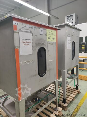 Silo material container intermediate silo Koch-Technik Silo Materialbehälter