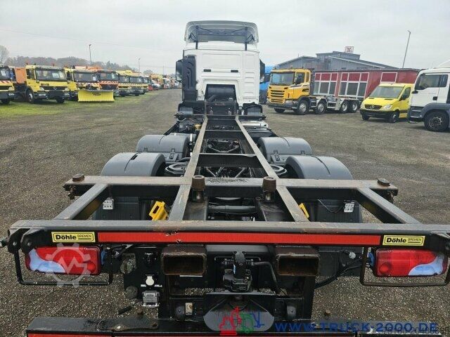 Wechselfahrgestell LKW MAN TGS 26.320 6x2 BDF Mitnahmestapler AHK 1. Hand