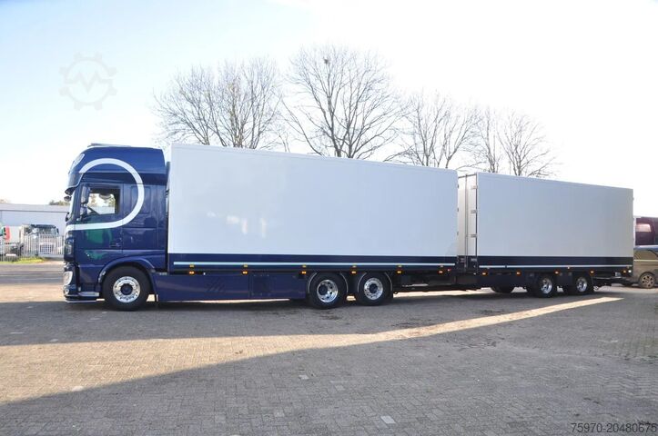 Kühl-/Tiefkühltransport DAF XF 530 SSC 6X2 2022 + 2011 DRACO FRIGO - BLOEME...