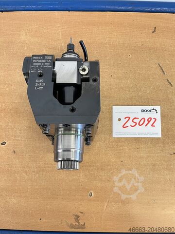 Werkzeugaufnahme angetrieben Winkelkopf Traub TNL 18