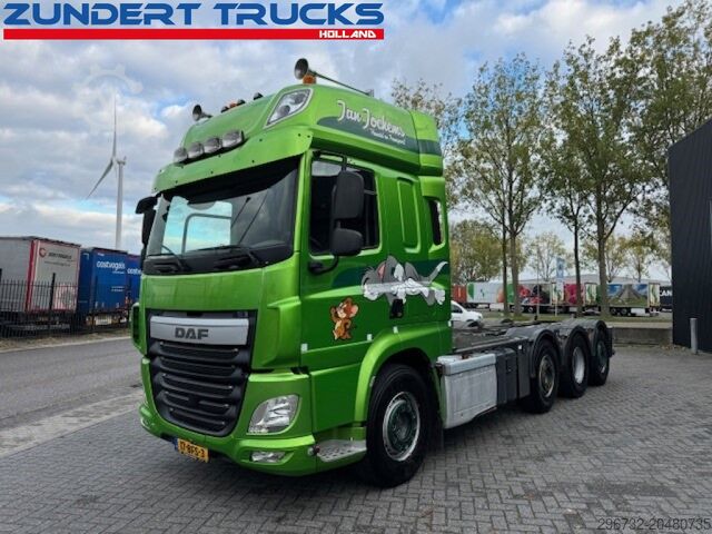 Chassis with cab DAF CF 460 SUPERSPACE CAB