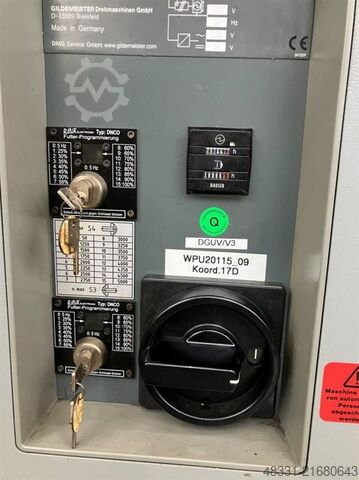 CNC Dreh- und Fräszentrum GILDEMEISTER MF TWIN 65-II