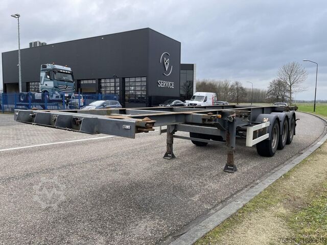 Containertransport Renders ROC 12.27 CC 20-30 FT Chassis / BPW Axles / Dis...