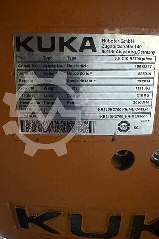 Industrieroboter KUKA KR 210
