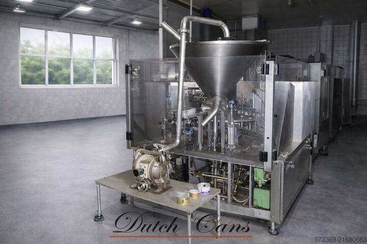 Abfüllanlage Waldner Dosamat 2.2 cup filling sealing