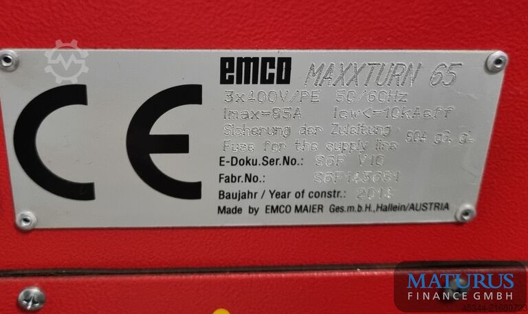 CNC-Dreh- und Fräszentrum EMCO MaxxTurn 65