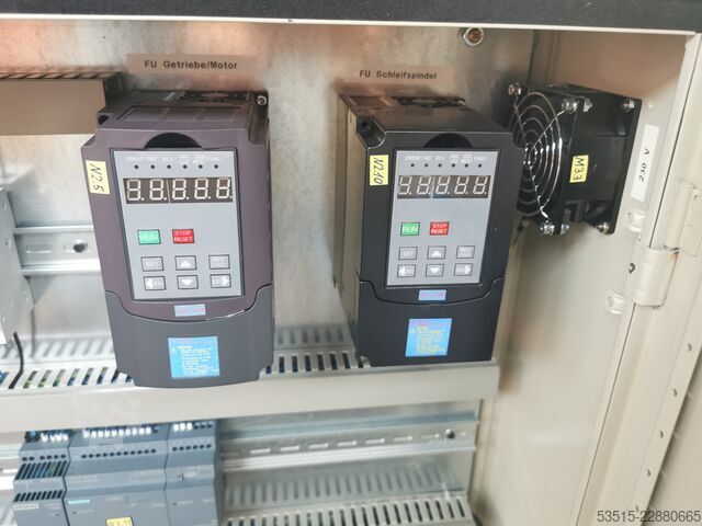 Saw blade grinding machine for chip divider grooves Eble AS4-STN Spanteiler
