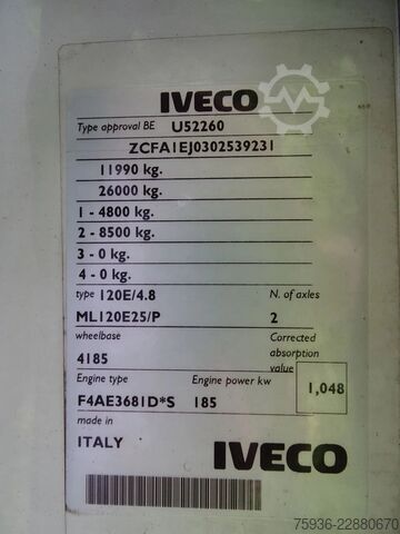 Recovery vehicle Iveco Eurocargo 120E25 Abschleppwagen Towtruck Full A...