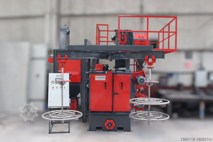 Hanger Shot Blasting Machine CETINGIL ASK 70/80 NEW