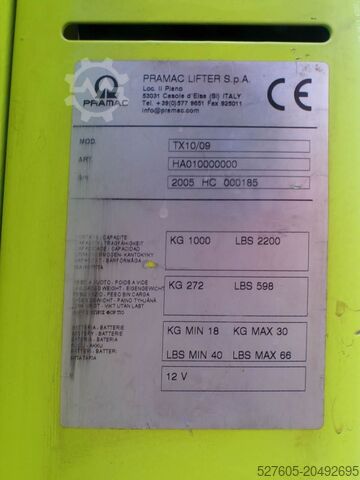 Stapler Pramac TX-10/09