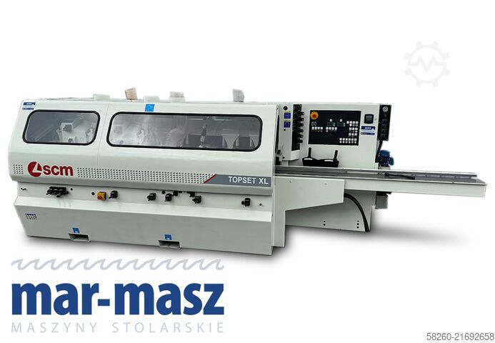 Vierseiten-Nasshobel SCM TOPSET XL na 6 głowic