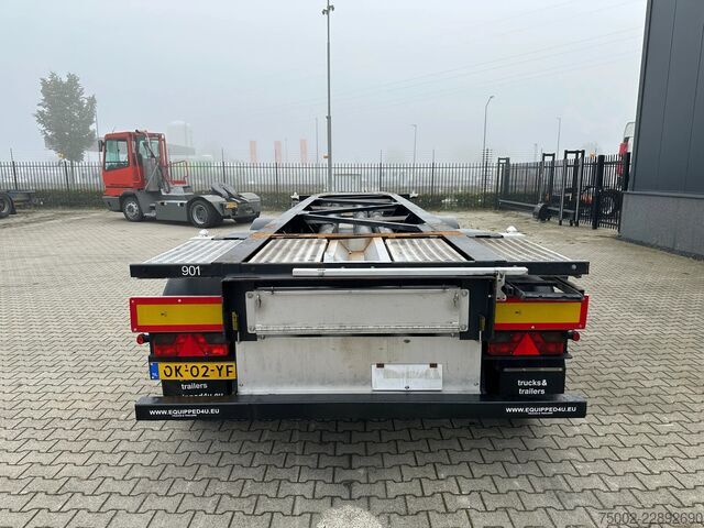 Containertransport Van Hool 3B2013 20FT ADR CHASSIS / empty weight 3.300kg ...