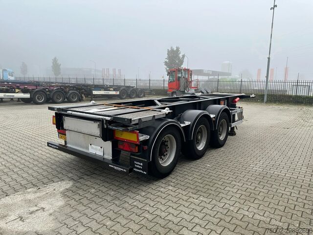 Containertransport Van Hool 3B2013 20FT ADR CHASSIS / empty weight 3.300kg ...
