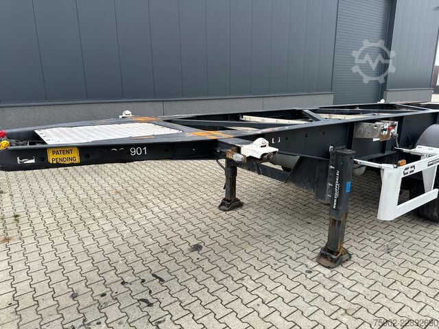 Containertransport Van Hool 3B2013 20FT ADR CHASSIS / empty weight 3.300kg ...