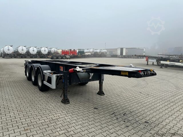 Containertransport Van Hool 3B2013 20FT ADR CHASSIS / empty weight 3.300kg ...
