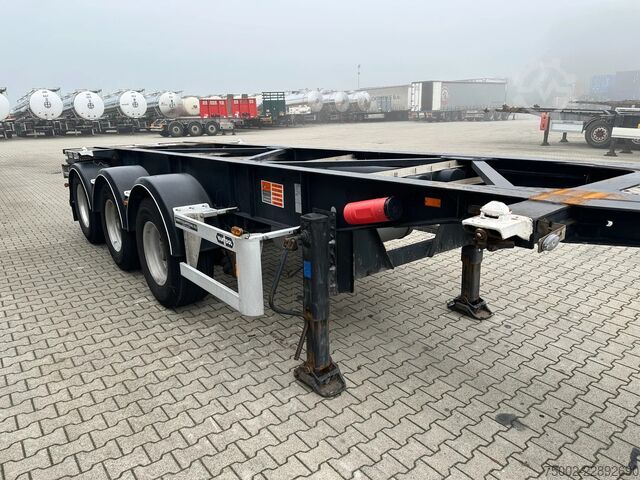 Containertransport Van Hool 3B2013 20FT ADR CHASSIS / empty weight 3.300kg ...