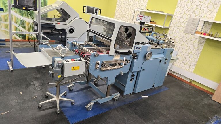 Folding machine Falzmaschine MBO T400 - 4 mit Kreutzbruch DC