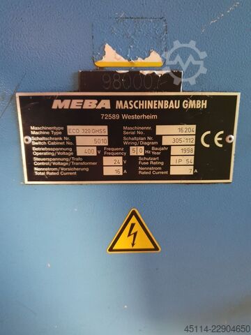 Semi-automatic band saw MEBA ECO-320 GH SS