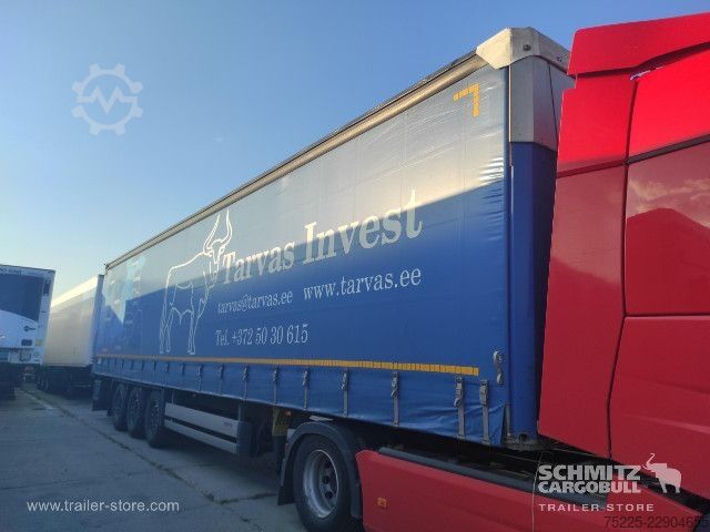 Open semitrailer with tarp Schmitz Cargobull Curtainsider Standard