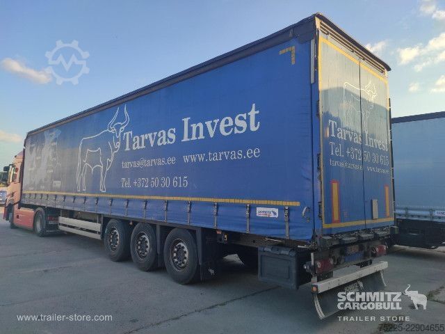Open semitrailer with tarp Schmitz Cargobull Curtainsider Standard