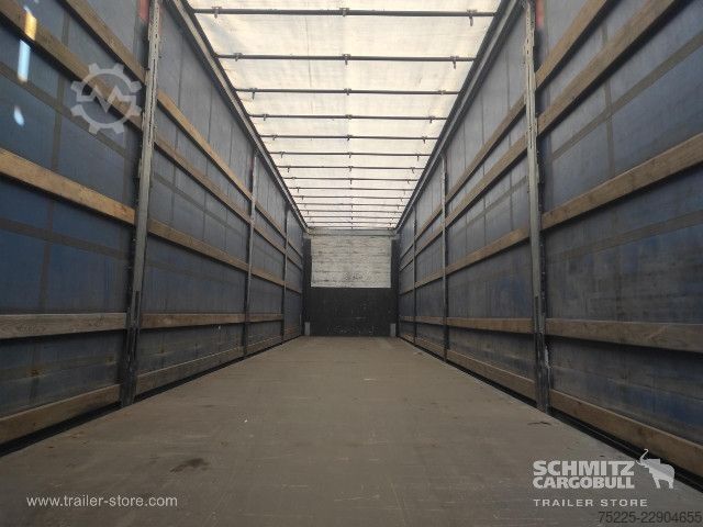 Open semitrailer with tarp Schmitz Cargobull Curtainsider Standard