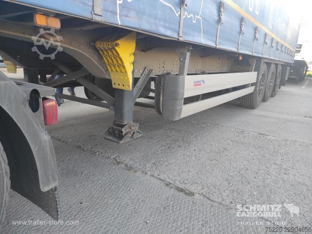 Open semitrailer with tarp Schmitz Cargobull Curtainsider Standard