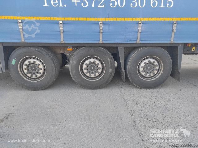 Open semitrailer with tarp Schmitz Cargobull Curtainsider Standard