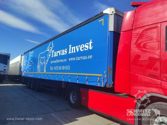 Auflieger mit Pritsche & Plane Schmitz Cargobull Curtainsider Standard