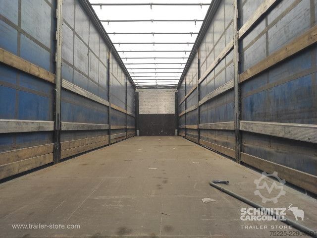 Auflieger mit Pritsche & Plane Schmitz Cargobull Curtainsider Standard